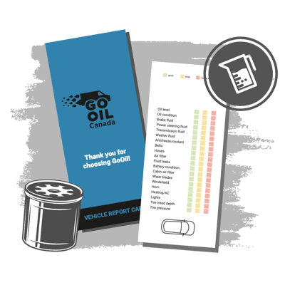 Go Oil Report Card For Mobile Vehicle Service