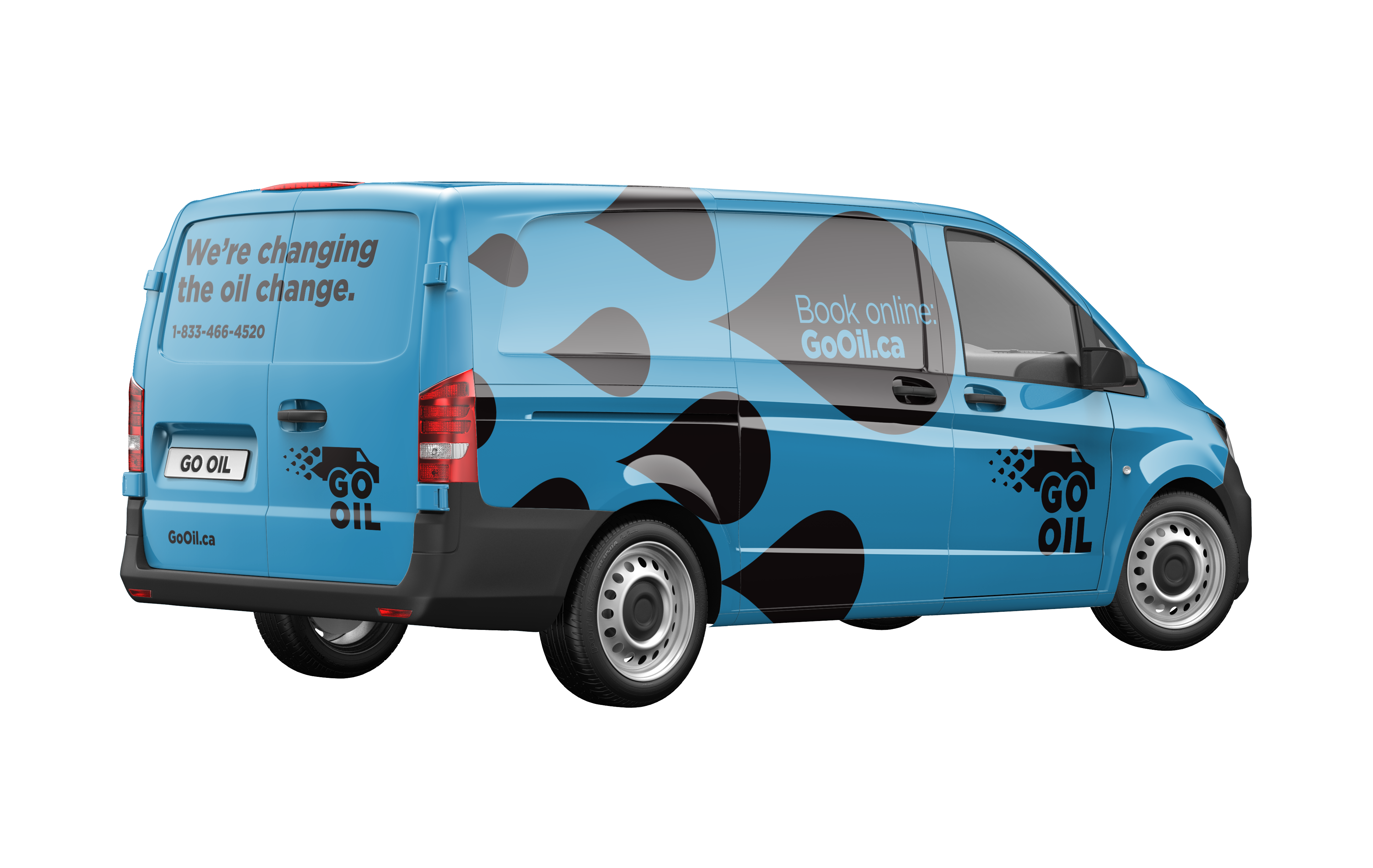 Mobile oil change car