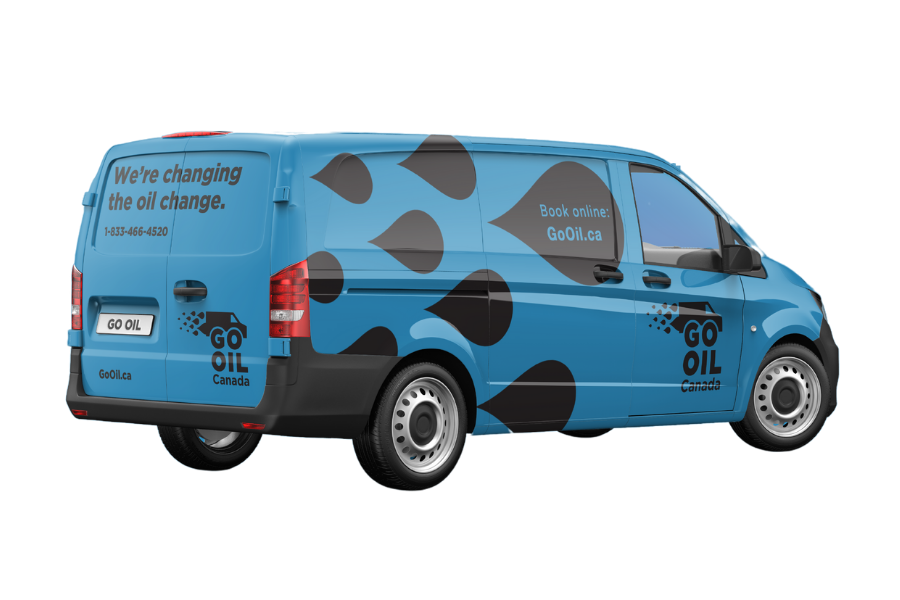 Go Oil service van